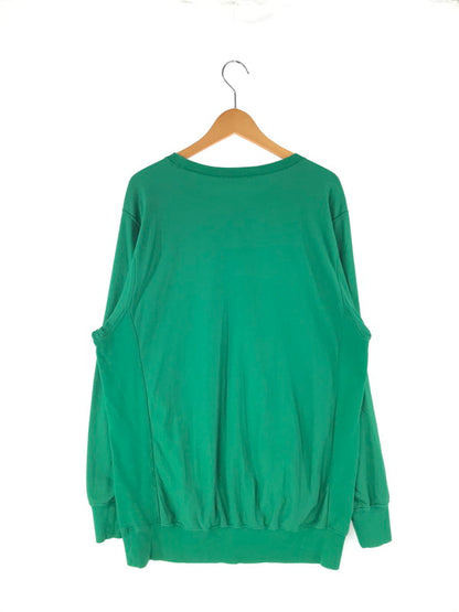 【中古品】【メンズ】 AURALEE オーラリー 23SS ELASTIC HIGH GAUGE SWEAT P/O A23SP01NU エラスティックハイゲージ スウェット プルオーバー 長袖 トップス 140-240917-yk-06-tag サイズ：5 カラー：GREEN 万代Net店