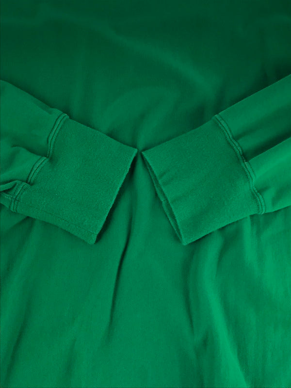 【中古品】【メンズ】 AURALEE オーラリー 23SS ELASTIC HIGH GAUGE SWEAT P/O A23SP01NU エラスティックハイゲージ スウェット プルオーバー 長袖 トップス 140-240917-yk-06-tag サイズ：5 カラー：GREEN 万代Net店