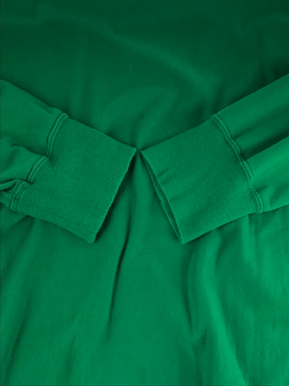 【中古品】【メンズ】 AURALEE オーラリー 23SS ELASTIC HIGH GAUGE SWEAT P/O A23SP01NU エラスティックハイゲージ スウェット プルオーバー 長袖 トップス 140-240917-yk-06-tag サイズ：5 カラー：GREEN 万代Net店