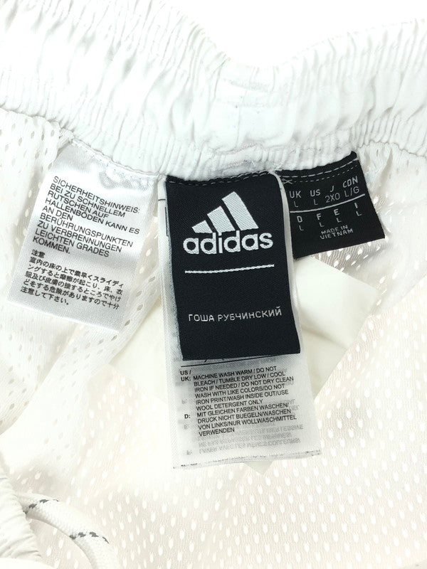 【中古品】【メンズ】  GOSHA RUBCHINSKIY ゴーシャラブチンスキー × ADIDAS × COMME DES GARCONS DP5305 TRACK PANTS トラックパンツ ボトムス 152-240903-mo-9-tag サイズ：2XO カラー：ホワイト 万代Net店