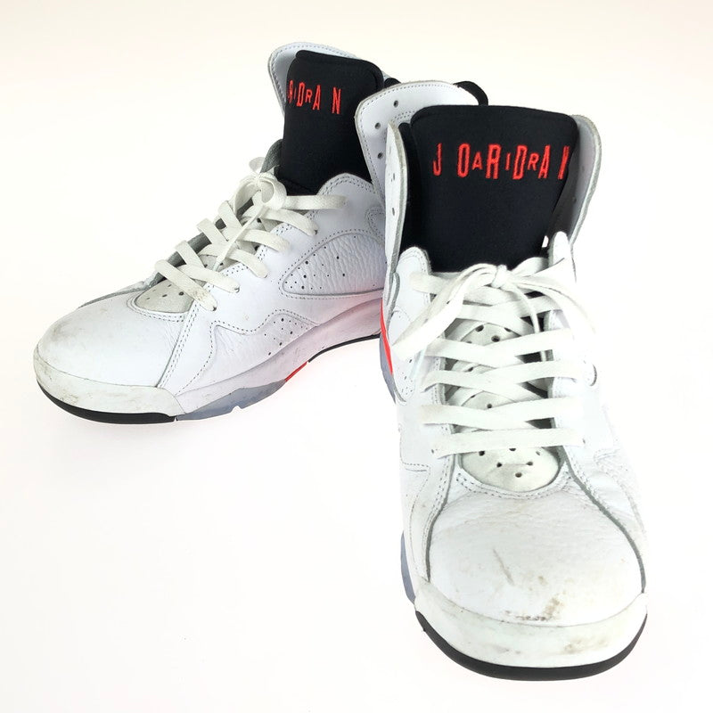 【中古品】【メンズ】 NIKE ナイキ CU9307-160 AIR JORDAN 7 RETRO スニーカー 靴 160-240903-SS-6-tag サイズ：30ｃｍ/US 12 カラー：White Infrared 万代Net店