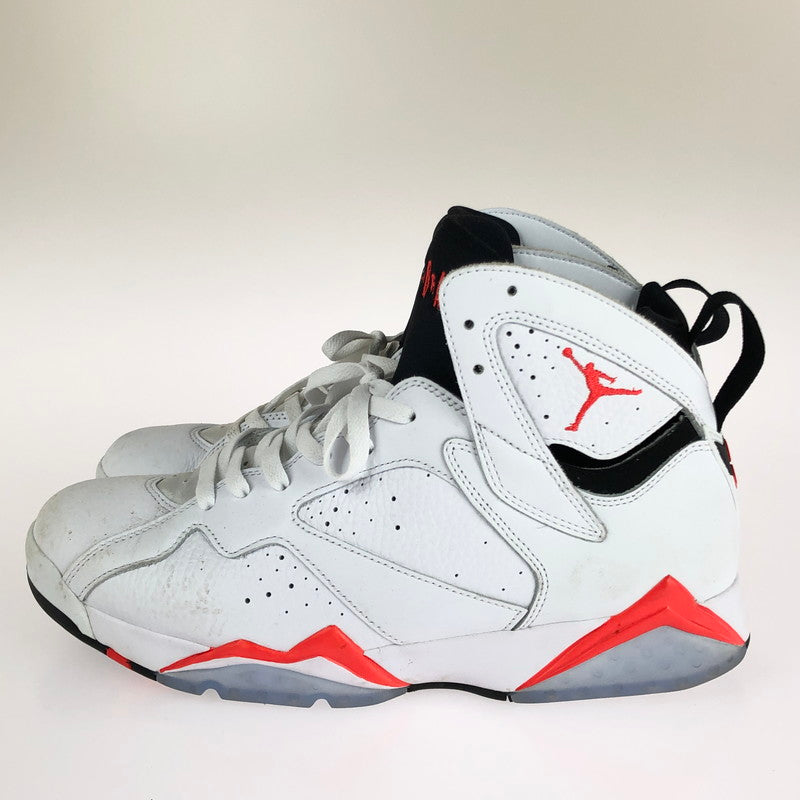 【中古品】【メンズ】 NIKE ナイキ CU9307-160 AIR JORDAN 7 RETRO スニーカー 靴 160-240903-SS-6-tag サイズ：30ｃｍ/US 12 カラー：White Infrared 万代Net店