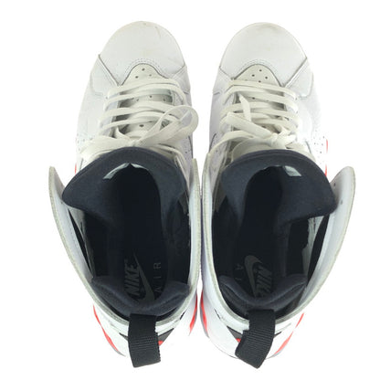 【中古品】【メンズ】 NIKE ナイキ CU9307-160 AIR JORDAN 7 RETRO スニーカー 靴 160-240903-SS-6-tag サイズ：30ｃｍ/US 12 カラー：White Infrared 万代Net店