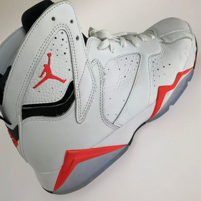 【中古品】【メンズ】 NIKE ナイキ CU9307-160 AIR JORDAN 7 RETRO スニーカー 靴 160-240903-SS-6-tag サイズ：30ｃｍ/US 12 カラー：White Infrared 万代Net店