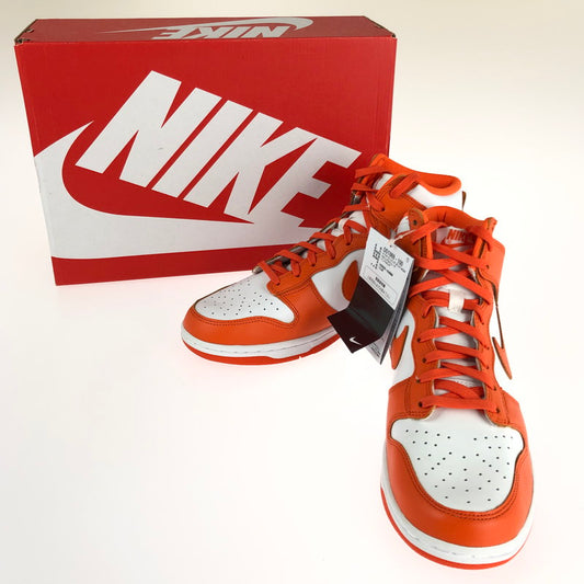 【中古美品】【メンズ】 NIKE ナイキ DD1399-101 DUNK HIGH スニーカー 靴 160-240903-SS-2-tag サイズ：26ｃｍ/US 9 カラー：Orange Blaze 万代Net店