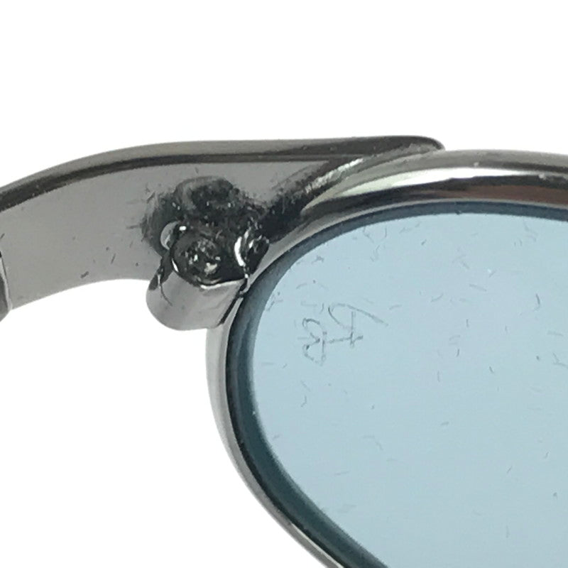 【中古品】【メンズ】 Ray-Ban レイバン RB3142 サングラス スカイウォーク 眼鏡 アイウェア 203-240909-ki-3-tag サイズ：59口18 カラー：シルバー/ブルー 万代Net店