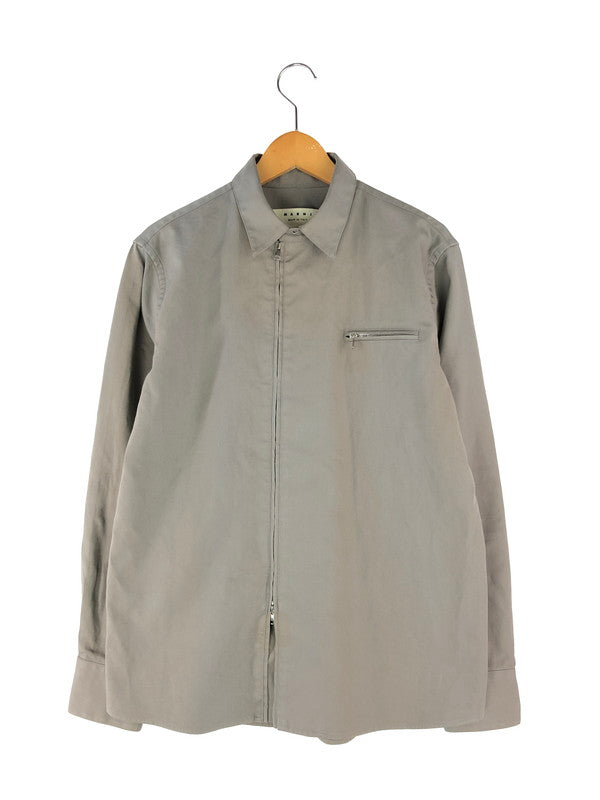 【現状渡し品】【メンズ】 MARNI マルニ SHIRT JACKET G15CUMUP07D00TCF13-00W80 シャツジャケット アウター 141-240903-mo-3-tag サイズ：46 カラー：グレー 万代Net店