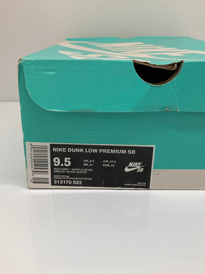 【現状渡し品】【メンズ】 NIKE SB ナイキ スケートボーディング DUNK LOW PREMIUM SB 313170-022 ダンクロー プレミアム エスビー スニーカー 靴 160-260718-kk-01-hon カラー：WOLF GREY/WHITE-LIGHT 万代Net店