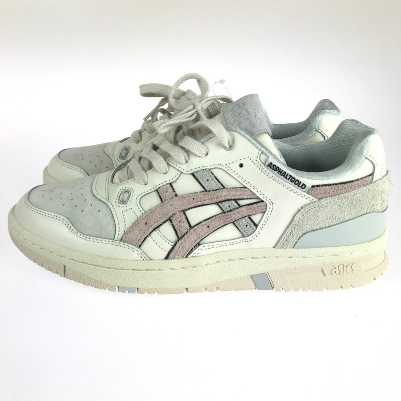 【中古美品】【メンズ】 asics アシックス  × ASPHALTGOLD アスファルトゴールド コラボ EX89 1203A326-100 スニーカー 靴 162-240911-hi-4-tag サイズ：28.5cm US11 カラー：CREAM/GINGER/PEACH 万代Net店