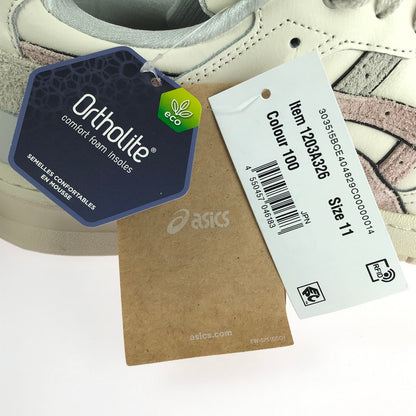 【中古美品】【メンズ】 asics アシックス  × ASPHALTGOLD アスファルトゴールド コラボ EX89 1203A326-100 スニーカー 靴 162-240911-hi-4-tag サイズ：28.5cm US11 カラー：CREAM/GINGER/PEACH 万代Net店