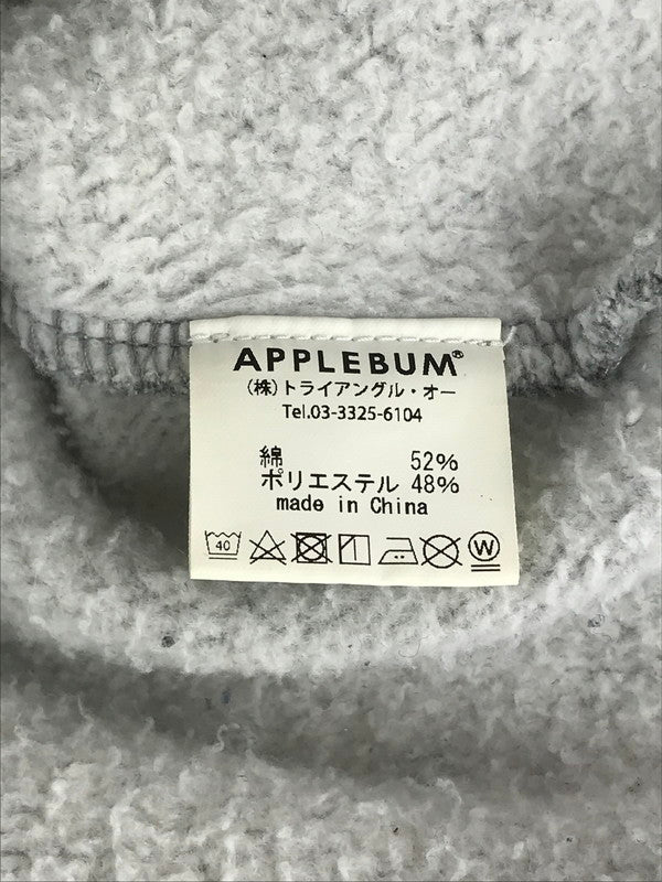 【中古品】【メンズ】 APPLEBUM アップルバム KITSUNE BOY SWEAT HOODIE キツネ ボーイ スウェット フーディー  パーカー トップス 142-240910-yk-17-tag サイズ：XL カラー：GRAY 万代Net店