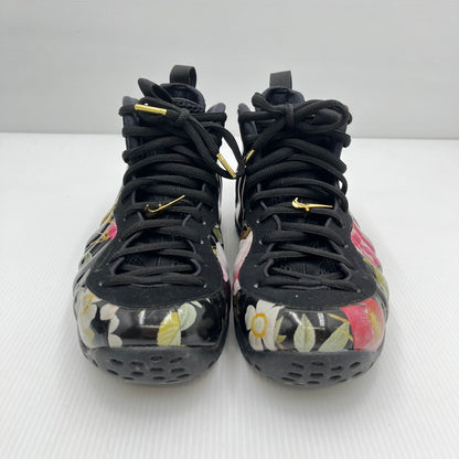 【中古品】【メンズ】 NIKE ナイキ AIR FOAMPOSITE ONE 314996-012 エア フォームポジット ワン スニーカー 靴 160-240905-yk-9-tag サイズ：27cm/US9 カラー："FLORAL"BLACK/BLACK-WHITE 万代Net店