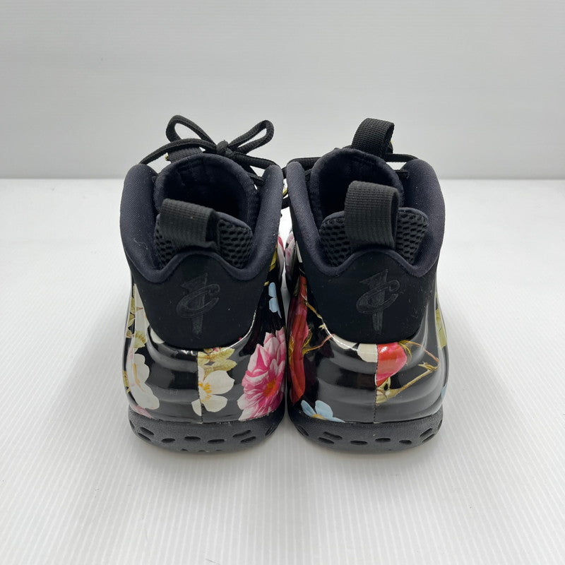 【中古品】【メンズ】 NIKE ナイキ AIR FOAMPOSITE ONE 314996-012 エア フォームポジット ワン スニーカー 靴 160-240905-yk-9-tag サイズ：27cm/US9 カラー："FLORAL"BLACK/BLACK-WHITE 万代Net店