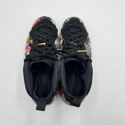 【中古品】【メンズ】 NIKE ナイキ AIR FOAMPOSITE ONE 314996-012 エア フォームポジット ワン スニーカー 靴 160-240905-yk-9-tag サイズ：27cm/US9 カラー："FLORAL"BLACK/BLACK-WHITE 万代Net店