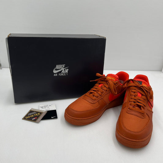 【中古品】【メンズ】 NIKE ナイキ AIR FORCE 1 LOW GORE-TEX CK2630-800 エア フォース 1 ゴアテックス スニーカー 靴 160-240905-yk-7-tag サイズ：27.5cm/US9.5 カラー："GORE-TEX" DESERT ORANGE/TEAM ORANGE 万代Net店