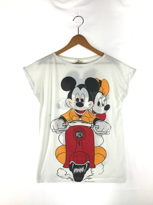 【中古品】【メンズ】  WALT DISNEY PRODUCTIONS ウォルト ディズニー プロダクション 90'S S/S PRINT TEE ショートスリーブ プリントTシャツ 半袖Tシャツ 146-240910-na-2-tag サイズ：サイズ不明 カラー：ホワイト 万代Net店