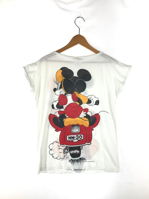 【中古品】【メンズ】  WALT DISNEY PRODUCTIONS ウォルト ディズニー プロダクション 90'S S/S PRINT TEE ショートスリーブ プリントTシャツ 半袖Tシャツ 146-240910-na-2-tag サイズ：サイズ不明 カラー：ホワイト 万代Net店