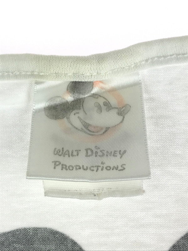 【中古品】【メンズ】  WALT DISNEY PRODUCTIONS ウォルト ディズニー プロダクション 90'S S/S PRINT TEE ショートスリーブ プリントTシャツ 半袖Tシャツ 146-240910-na-2-tag サイズ：サイズ不明 カラー：ホワイト 万代Net店