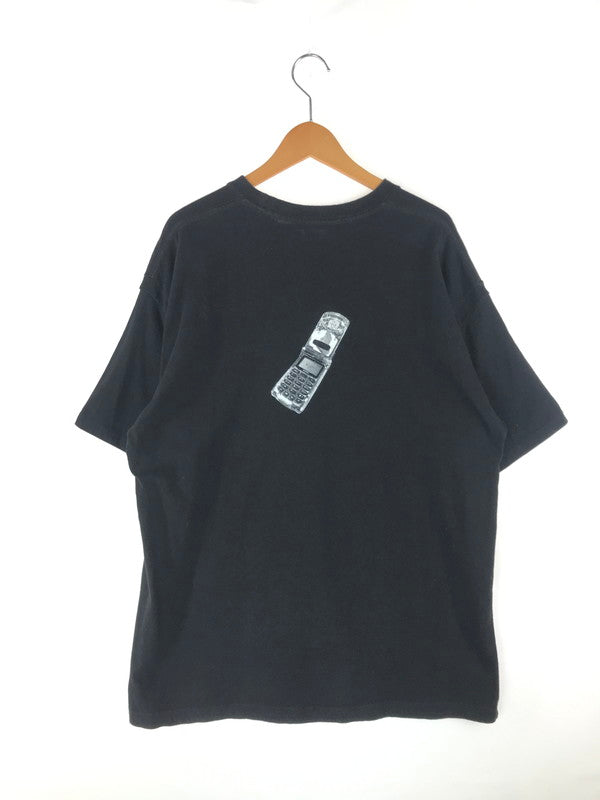 【中古品】【メンズ】  SEQUEL シークエル プリント Tシャツ 半袖 トップス 142-240910-yk-13-tag サイズ：XL カラー：BLACK 万代Net店