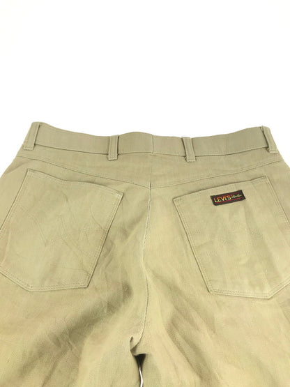 【中古品】【メンズ】 Levi's リーバイス 80’S ACTION SLACKS 80年代 アクション スラックス ボトムス 157-240910-mo-9-tag カラー：ベージュ 万代Net店