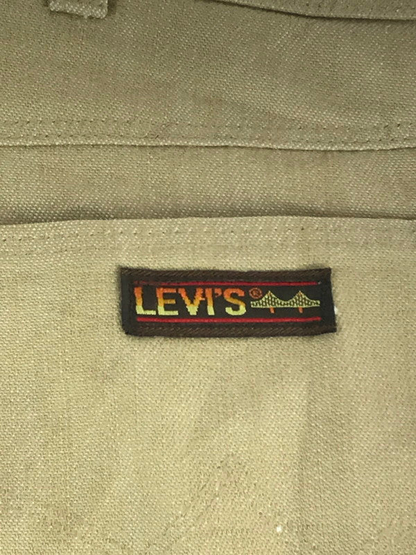 【中古品】【メンズ】 Levi's リーバイス 80’S ACTION SLACKS 80年代 アクション スラックス ボトムス 157-240910-mo-9-tag カラー：ベージュ 万代Net店