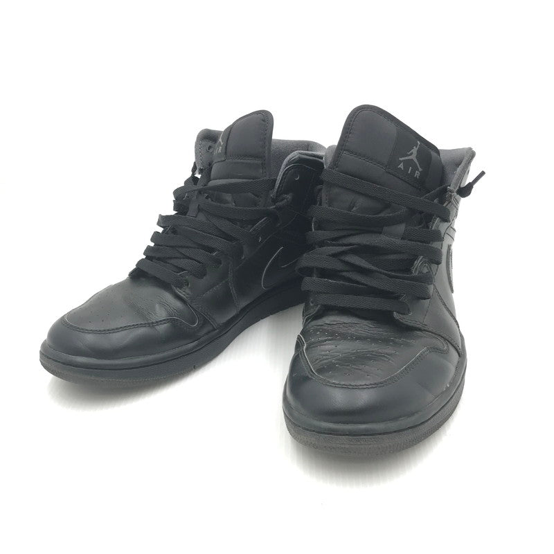 【現状渡し品】【メンズ】 NIKE ナイキ AIR JORDAN 1 MID 554724-021 エアジョーダン 1 ミッド スニーカー 靴 160-240912-yk-13-tag サイズ：27.5cm / US 9.5 カラー：BLACK/DARK GREY 万代Net店