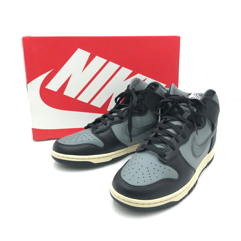 【中古美品】【メンズ】 NIKE ナイキ DUNK HIGH RETRO PRM DV7216-001 ダンク ハイ レトロ プレミアム スニーカー 靴 160-241003-yk-15-tag サイズ：28cm/US 10 カラー："50 YEARS OF HIP-HOP" SMOKE GREY-BLACK-BEACH-BLACK 万代Net店