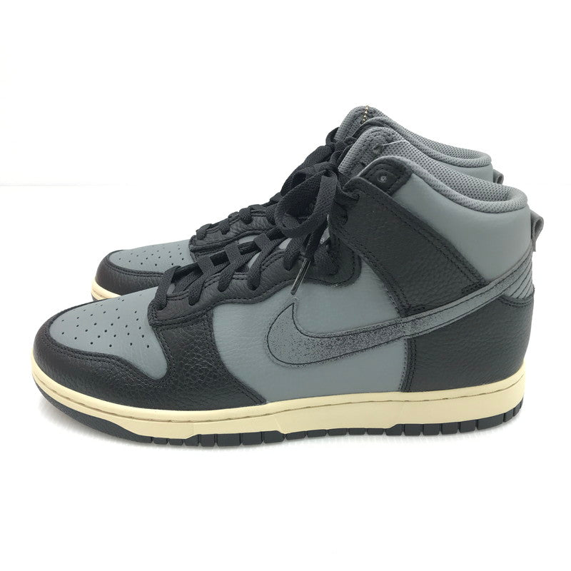 【中古美品】【メンズ】 NIKE ナイキ DUNK HIGH RETRO PRM DV7216-001 ダンク ハイ レトロ プレミアム スニーカー 靴 160-241003-yk-15-tag サイズ：28cm/US 10 カラー："50 YEARS OF HIP-HOP" SMOKE GREY-BLACK-BEACH-BLACK 万代Net店