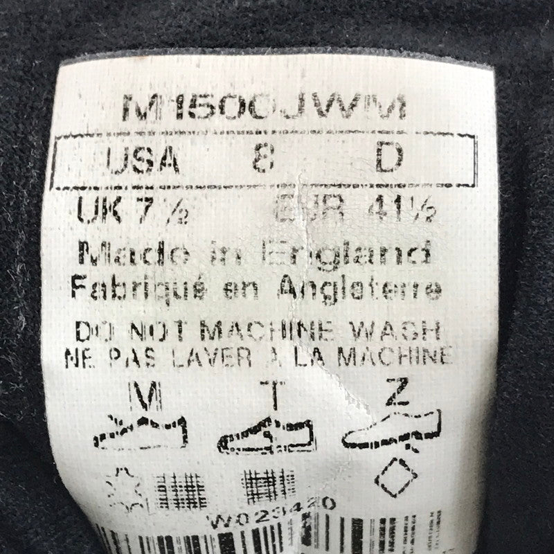 【中古品】【メンズ】 NEW BALANCE ニューバランス × JUNYA WATANABE COMME DES GARCONS MAN ジュンヤ ワタナベ コラボ M1500JWM ローカットスニーカー スニーカー 靴 162-251019-rt-04-tag サイズ：26cm US 8 カラー：ブラック/ホワイト 万代Net店