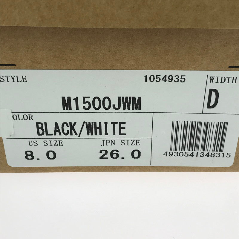 【中古品】【メンズ】 NEW BALANCE ニューバランス × JUNYA WATANABE COMME DES GARCONS MAN ジュンヤ ワタナベ コラボ M1500JWM ローカットスニーカー スニーカー 靴 162-251019-rt-04-tag サイズ：26cm US 8 カラー：ブラック/ホワイト 万代Net店
