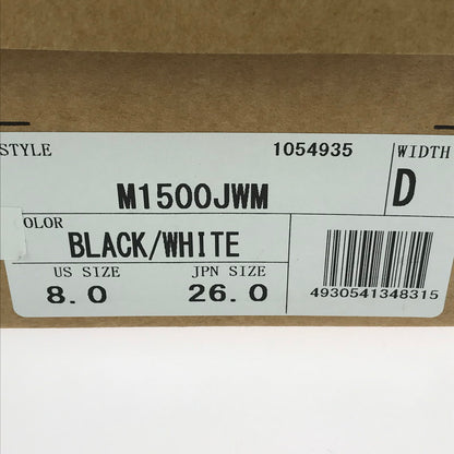 【中古品】【メンズ】 NEW BALANCE ニューバランス × JUNYA WATANABE COMME DES GARCONS MAN ジュンヤ ワタナベ コラボ M1500JWM ローカットスニーカー スニーカー 靴 162-251019-rt-04-tag サイズ：26cm US 8 カラー：ブラック/ホワイト 万代Net店
