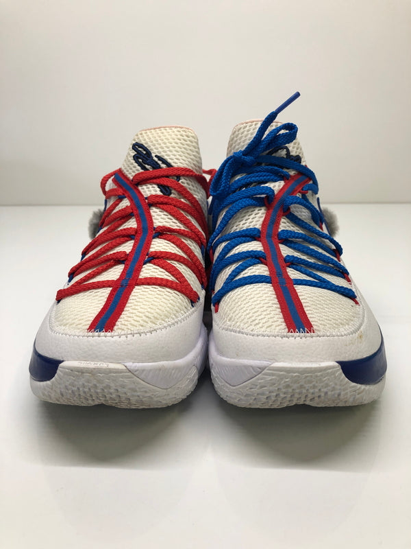 【中古品】【メンズ】 NIKE ナイキ CD5007-100 LEBRON 17 靴 シューズ スニーカー 160-260823-AS-8-hon サイズ：26.5 カラー：ホワイト/レッド/ブルー 万代Net店