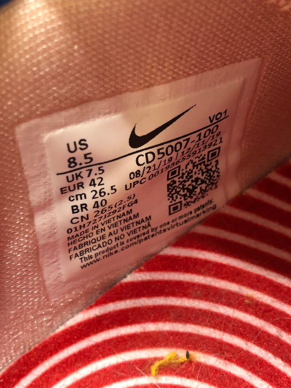 【中古品】【メンズ】 NIKE ナイキ CD5007-100 LEBRON 17 靴 シューズ スニーカー 160-260823-AS-8-hon サイズ：26.5 カラー：ホワイト/レッド/ブルー 万代Net店