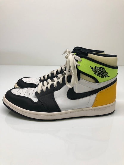 【中古品】【メンズ】 NIKE ナイキ 555088-118 AIR JORDAN 1 HIGH OG 靴 シューズ スニーカー 160-260823-AS-10-hon サイズ：28cm カラー：ホワイト/ブラック/イエロー 万代Net店