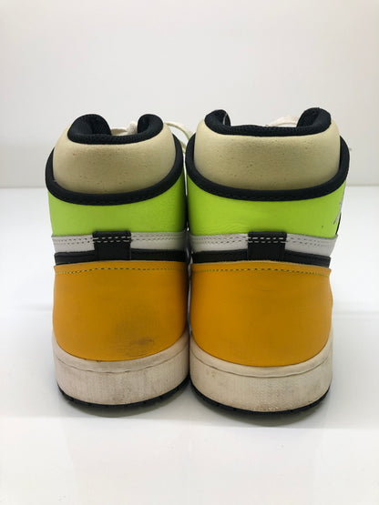 【中古品】【メンズ】 NIKE ナイキ 555088-118 AIR JORDAN 1 HIGH OG 靴 シューズ スニーカー 160-260823-AS-10-hon サイズ：28cm カラー：ホワイト/ブラック/イエロー 万代Net店