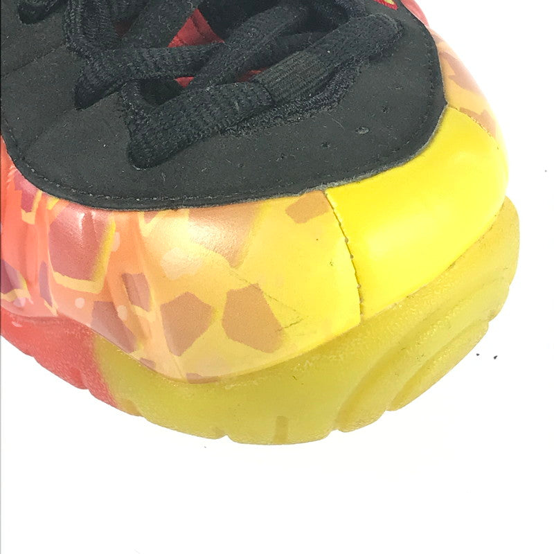 【中古品】【メンズ】 NIKE ナイキ AIR FOAMPOSITE PRO PRM ASTEROID 616750-600 エア フォームポジット プロ "アステロイド スニーカー 靴 160-240916-hi-01-tag サイズ：25.5cm カラー：FIRE/BLACK 万代Net店