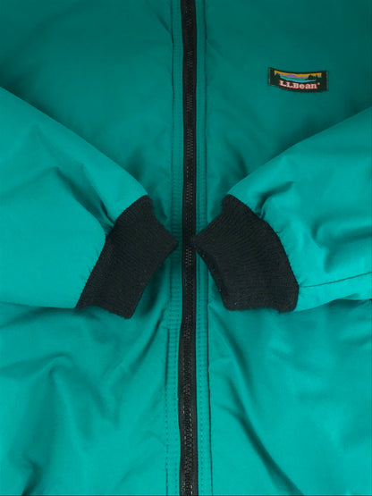 【中古品】【メンズ】 L.L.Bean エルエルビーン 80's WARM UP JACKET ウォームアップ ジャケット ヴィンテージ アウター 144-240917-yk-15-tag サイズ：なし カラー：グリーン系 万代Net店