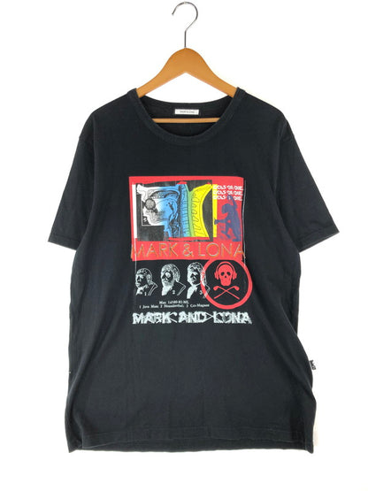 【中古品】【メンズ】  MARK＆LONA マークアンドロナ×JOE HAHN ジョーハーン MBM-9A-AA15 PRINT TEE プリントTシャツ 半袖 トップス 141-240919-mo-17-tag サイズ：52 カラー：ブラック 万代Net店