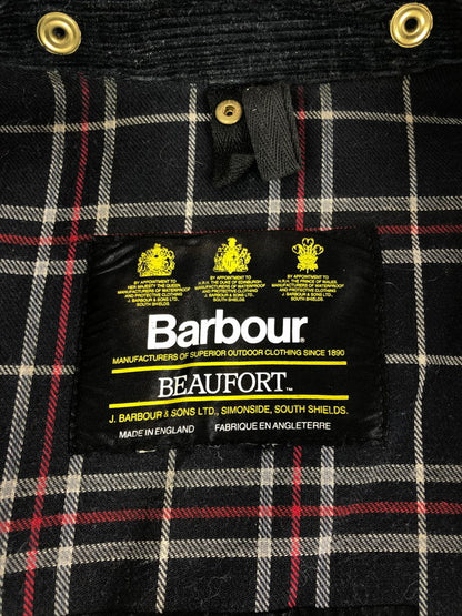 【ジャンク品】【メンズ】 Barbour バーブァー BEAUFORT OILD HUNTING JACKET ビューフォート オイルドハンティングジャケット アウター 144-240915-hi-03-tag サイズ：なし カラー：ブラック 万代Net店