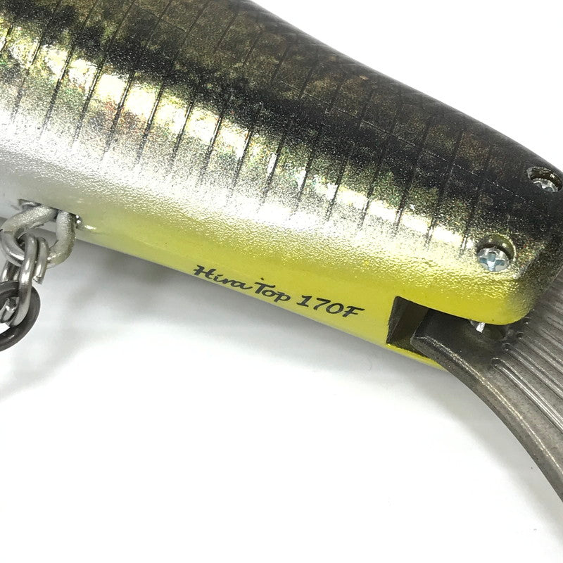 【中古美品】 NORIES ノリーズ ヒラトップ170F ホログラム生ゴールドバス ルアー 釣り 釣り具等 135-260124-na-12-tag 万代Net店