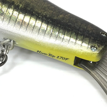 【中古美品】 NORIES ノリーズ ヒラトップ170F ホログラム生ゴールドバス ルアー 釣り 釣り具等 135-260124-na-12-tag 万代Net店