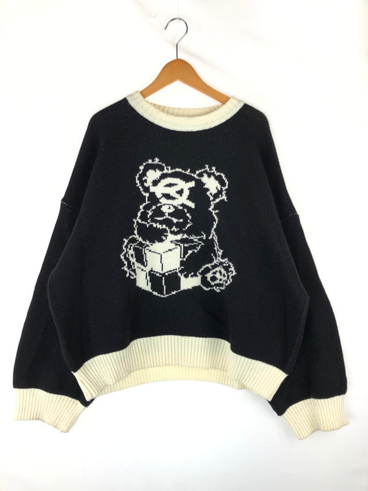 【中古品】【メンズ】  OY オーワイ CUBE ODOLLY KNIT キューブ オードリー ニット トップス 141-240919-mo-20-tag カラー：ブラック 万代Net店