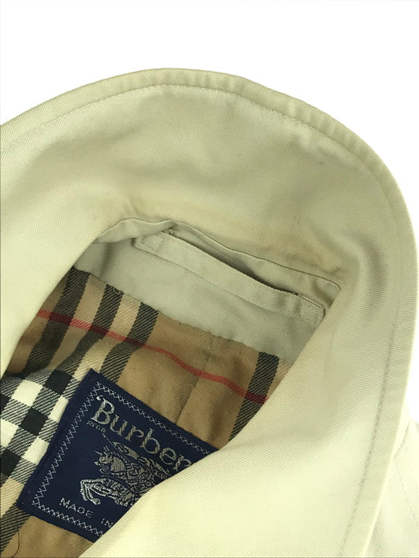 【メンズ】 BURBERRY バーバリー ステンカラーコート イングランド製 2枚袖 コート アウター 141-240917-yk-08-tag サイズ：なし カラー：BEIGE 万代Net店