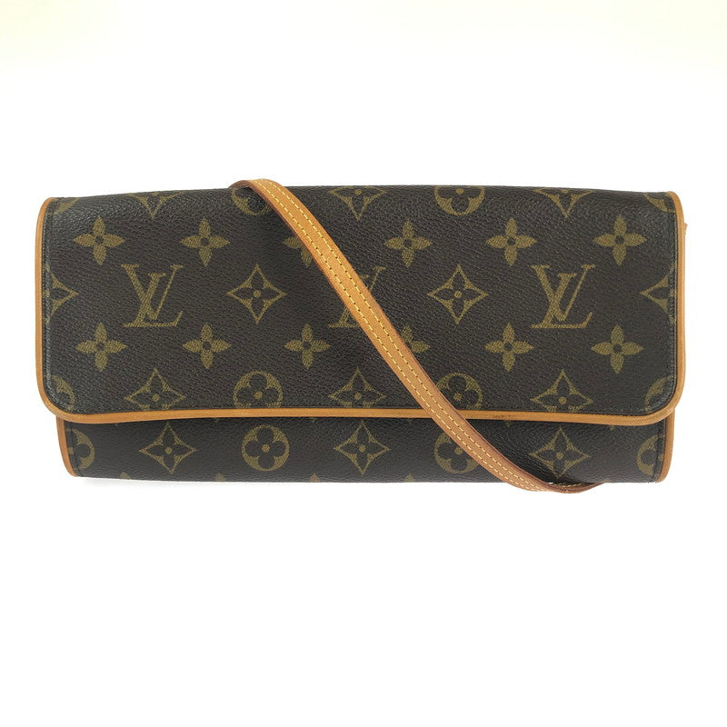 【中古品】【レディース】 LOUIS VUITTON ルイ・ヴィトン M51852 モノグラム ポシェットツインGM ショルダーバッグ カバン 179-240913-hi-18-tag カラー：モノグラム 万代Net店