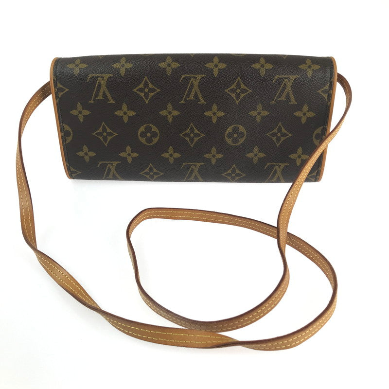 【中古品】【レディース】 LOUIS VUITTON ルイ・ヴィトン M51852 モノグラム ポシェットツインGM ショルダーバッグ カバン 179-240913-hi-18-tag カラー：モノグラム 万代Net店