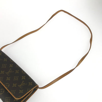 【中古品】【レディース】 LOUIS VUITTON ルイ・ヴィトン M51852 モノグラム ポシェットツインGM ショルダーバッグ カバン 179-240913-hi-18-tag カラー：モノグラム 万代Net店