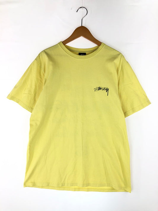 【中古品】【メンズ】 STUSSY ステューシー MODERN AGE TEE モダンエイジTシャツ 半袖Tシャツ 142-240915-hi-20-tag サイズ：M カラー：イエロー 万代Net店