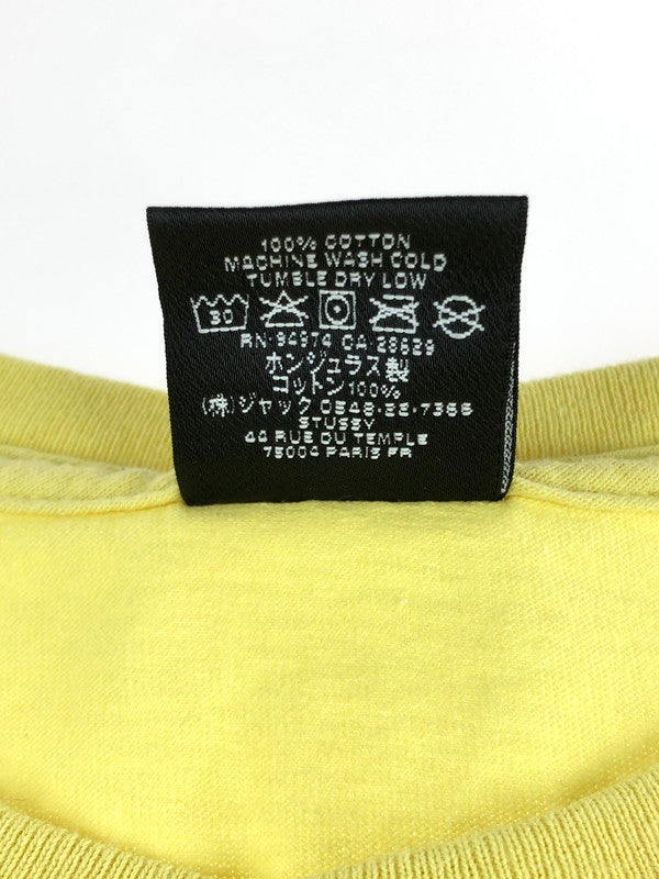 【中古品】【メンズ】 STUSSY ステューシー MODERN AGE TEE モダンエイジTシャツ 半袖Tシャツ 142-240915-hi-20-tag サイズ：M カラー：イエロー 万代Net店