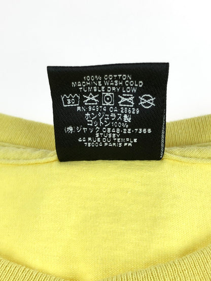 【中古品】【メンズ】 STUSSY ステューシー MODERN AGE TEE モダンエイジTシャツ 半袖Tシャツ 142-240915-hi-20-tag サイズ：M カラー：イエロー 万代Net店