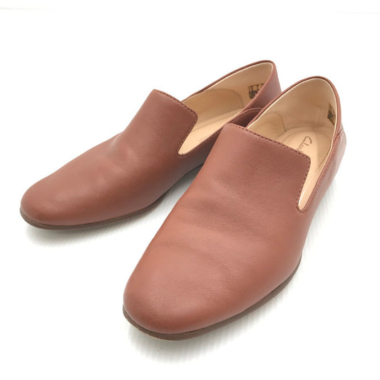 【中古品】【レディース】 Clarks クラークス PURE TONE ピュアトーン パンプス 靴 167-240918-mo-10-tag サイズ：US7 23.5cm カラー：ブラウン 万代Net店